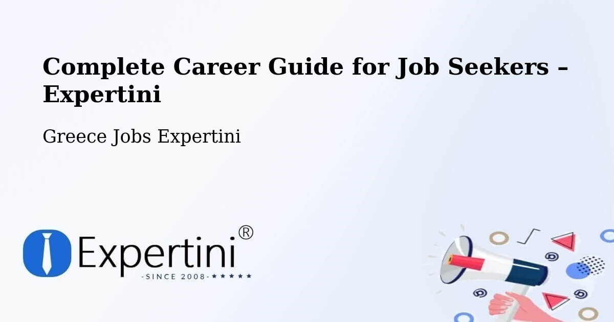Career Guide for Job Seekers – Témeni - Témeni, Greece Jobs Expertini