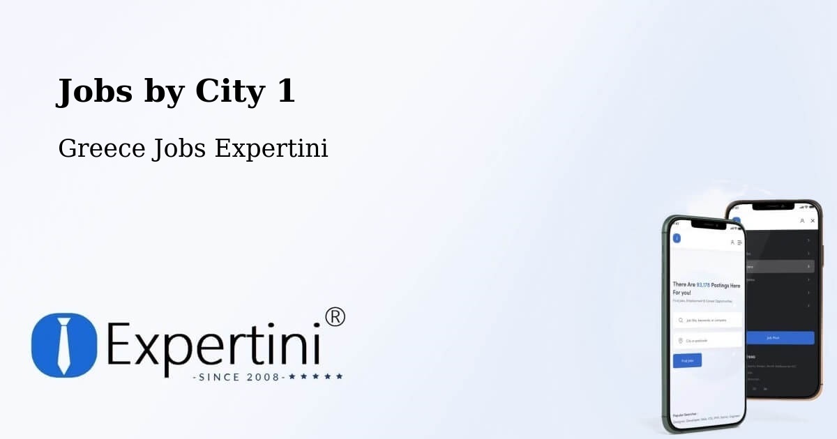 City Jobs in Greece - Expertini