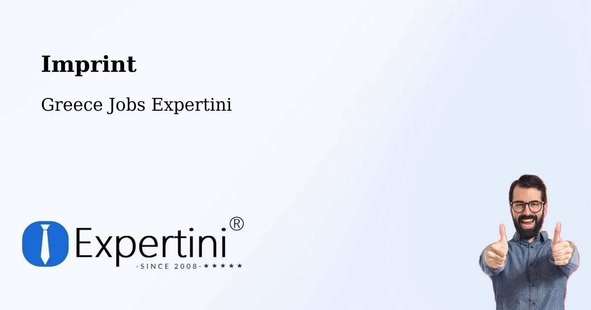 Imprint – Témeni - Greece Jobs Expertini